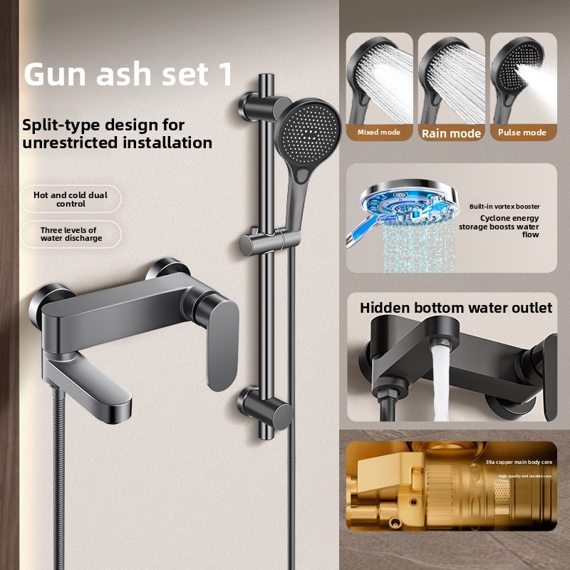 Plumbing - Ensemble de robinetterie de douche tout