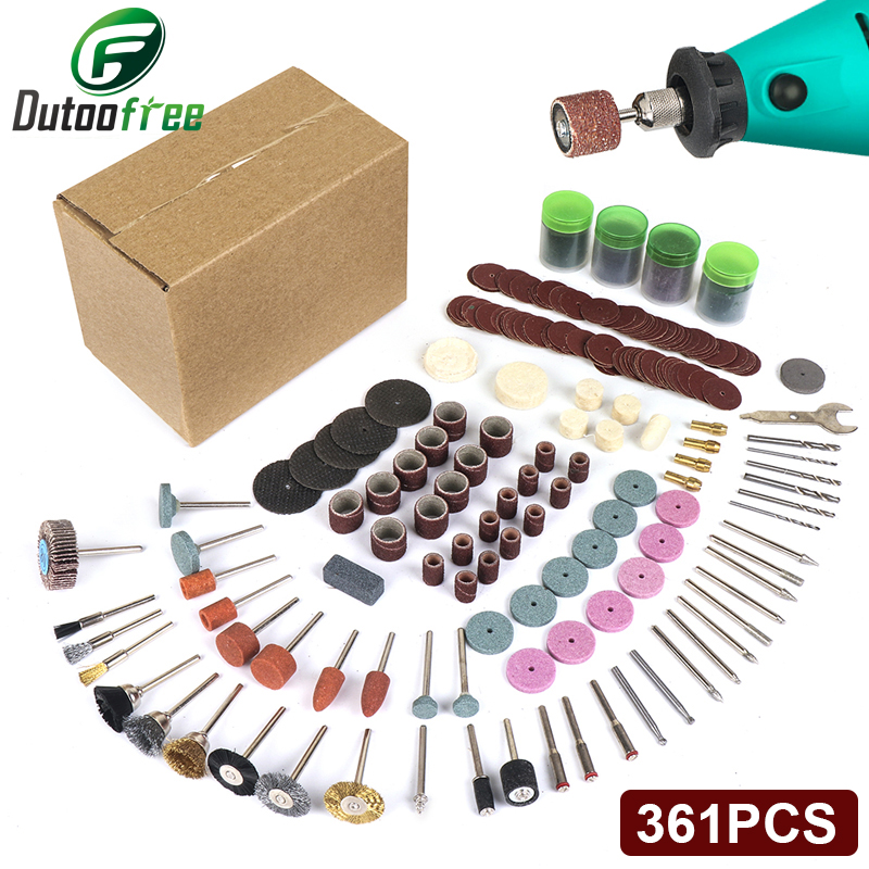 Cordless Rotary Tool Kit Accessories - 361 pièces/lot outils électriques Dremel outil