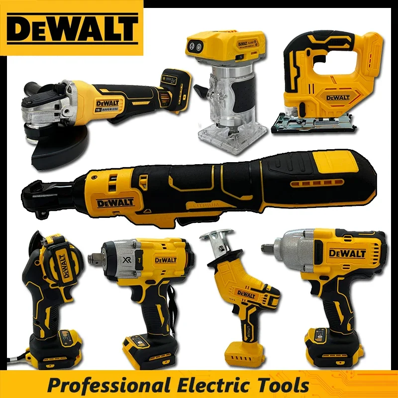 Brushless Angle Grinder Battery Powered - Outils électriques multifonctionnels DeWalt sans fil