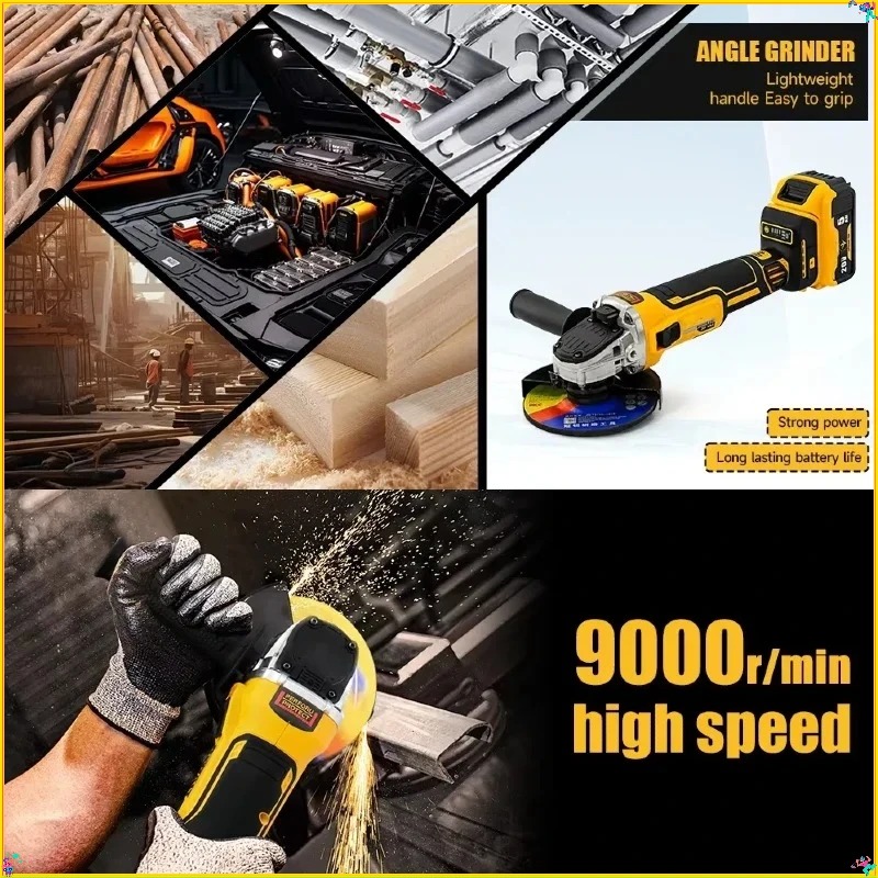 Meuleuse d'angle Dewalt 125 mm - Brushless Angle Grinder Battery Powered avis et prix