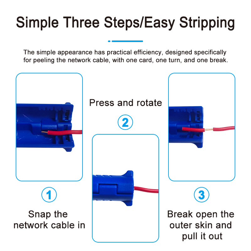 Portable 2in1 Câble Stripper R - Automatic Wire Stripper Cutter avis et prix