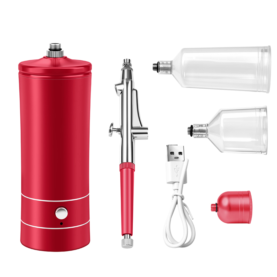 Kit aérographe avec compresseu - Airbrush Kit With Mini Compressor avis et prix