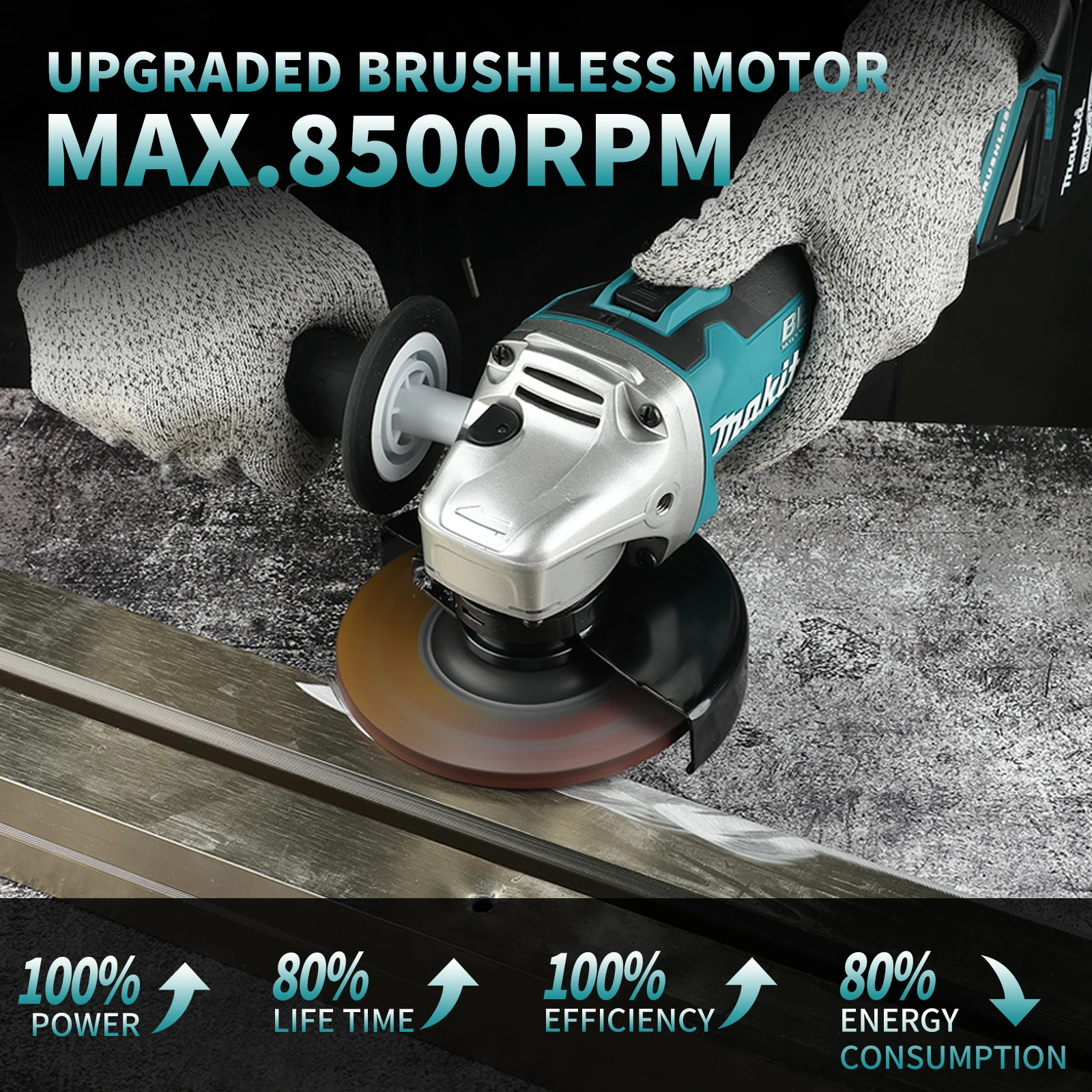 Meuleuse d'angle sans balais a - Brushless Angle Grinder Battery Powered avis et prix