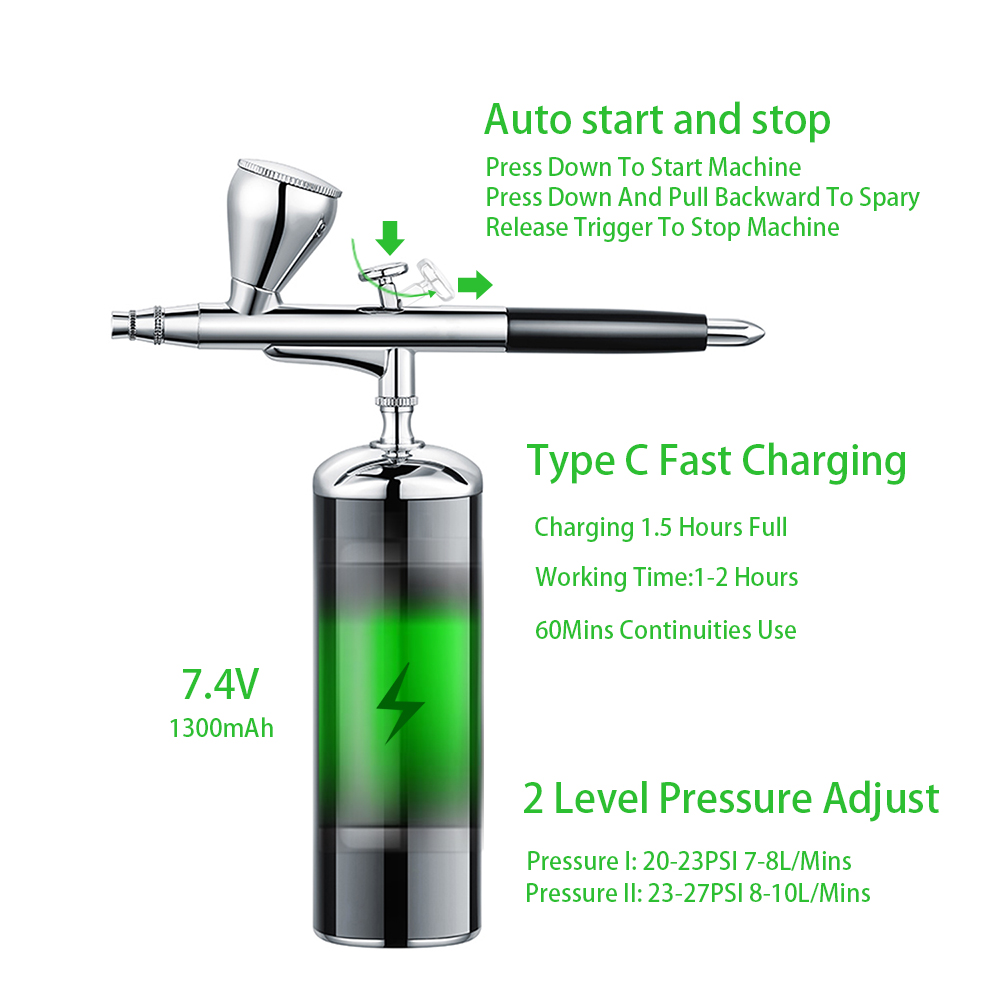 Kit de compresseur d'aérograph - Airbrush Kit With Mini Compressor avis et prix