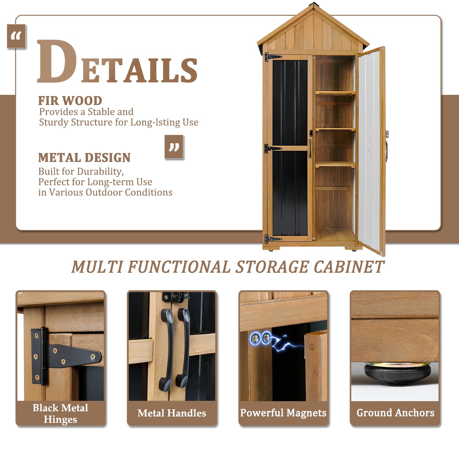 Armoire de rangement extérieur - Garden Tools avis et prix