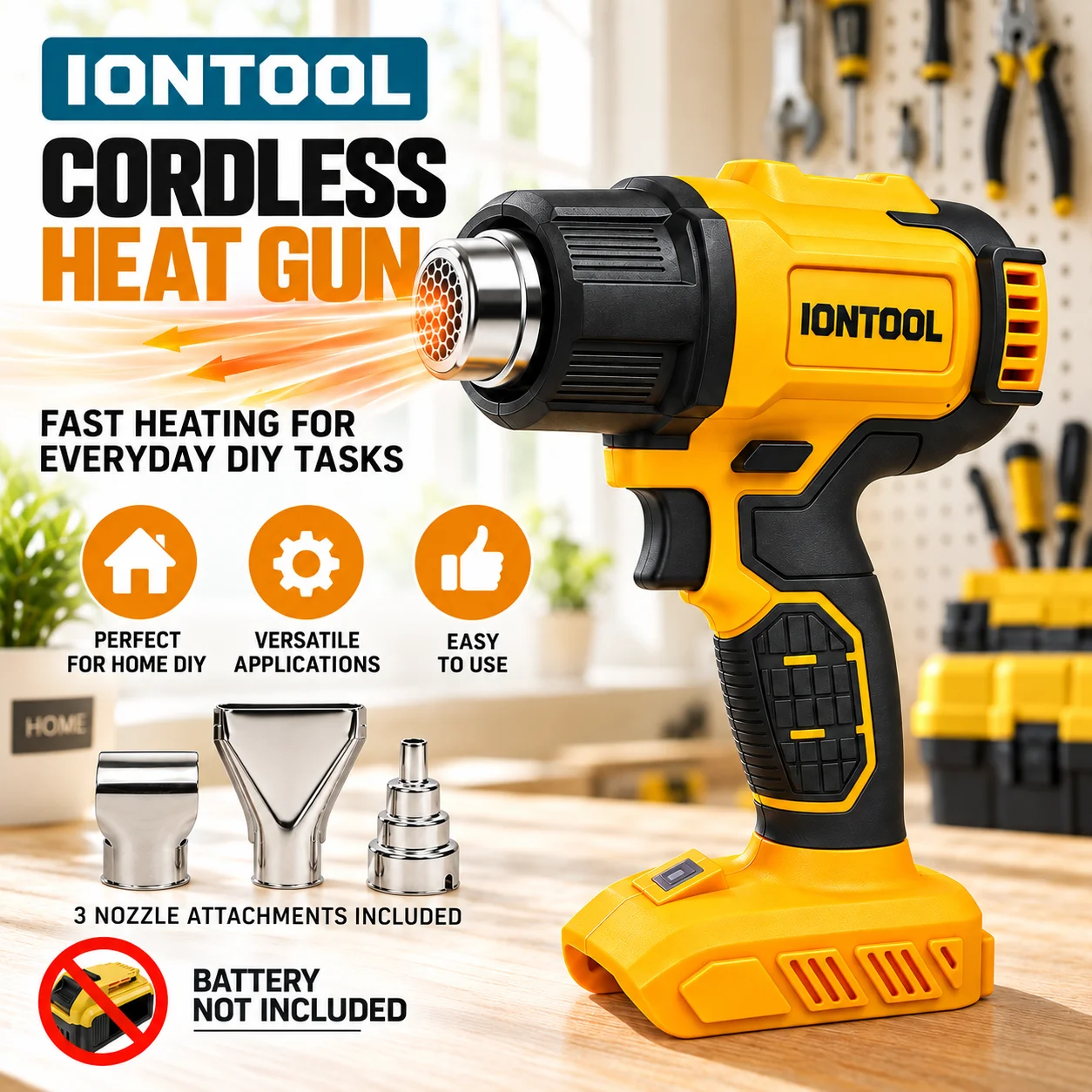 Pistolet thermique sans fil IO - Cordless Heat Gun For Shrink Tubing avis et prix