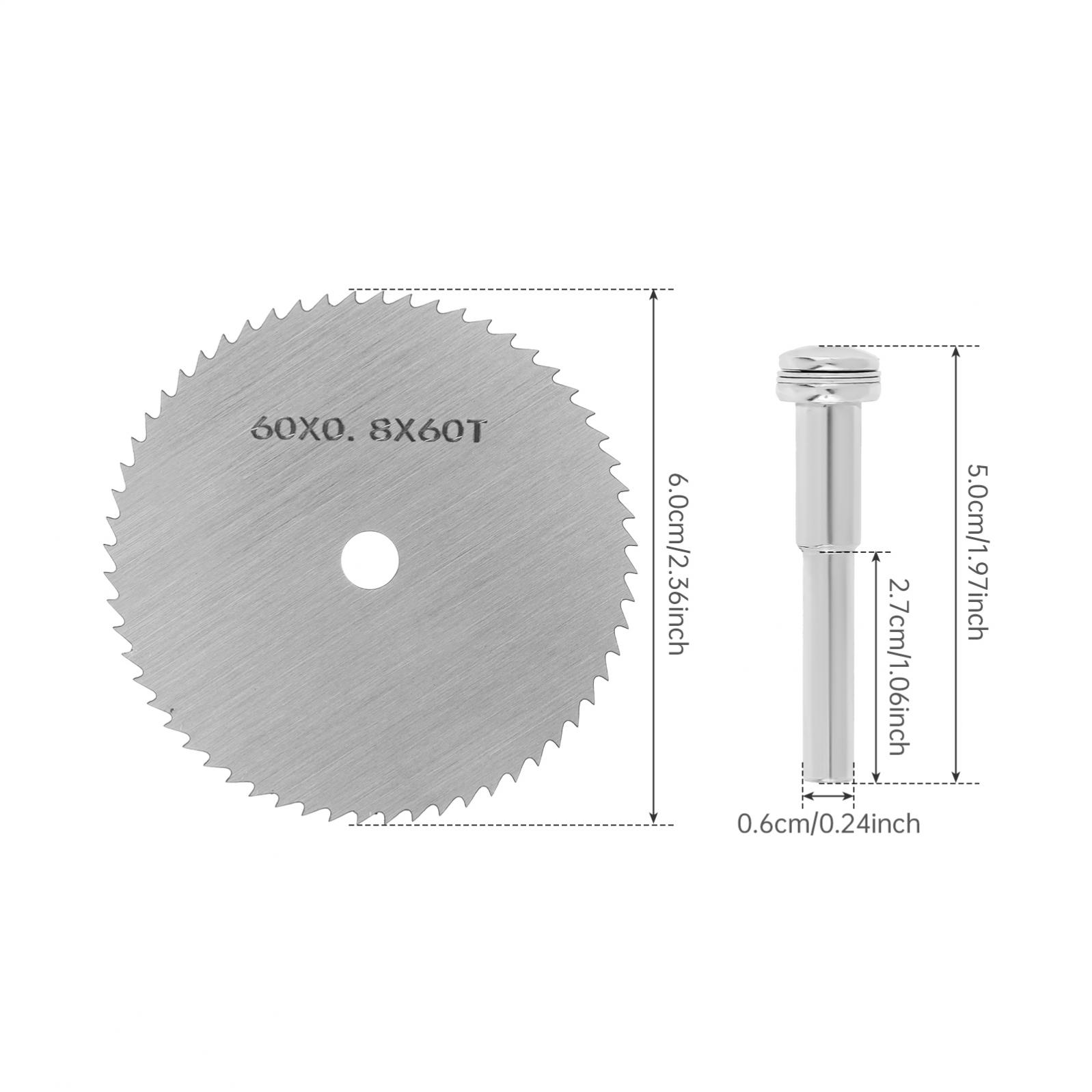 Disque de scie HSS 60mm, lames - Cordless Rotary Tool Kit Accessories avis et prix