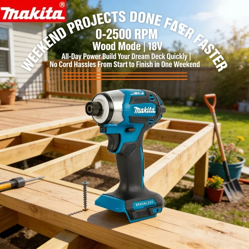 Tournevis à percussion sans fi - Brushless Cordless Electric Drill 18V avis et prix