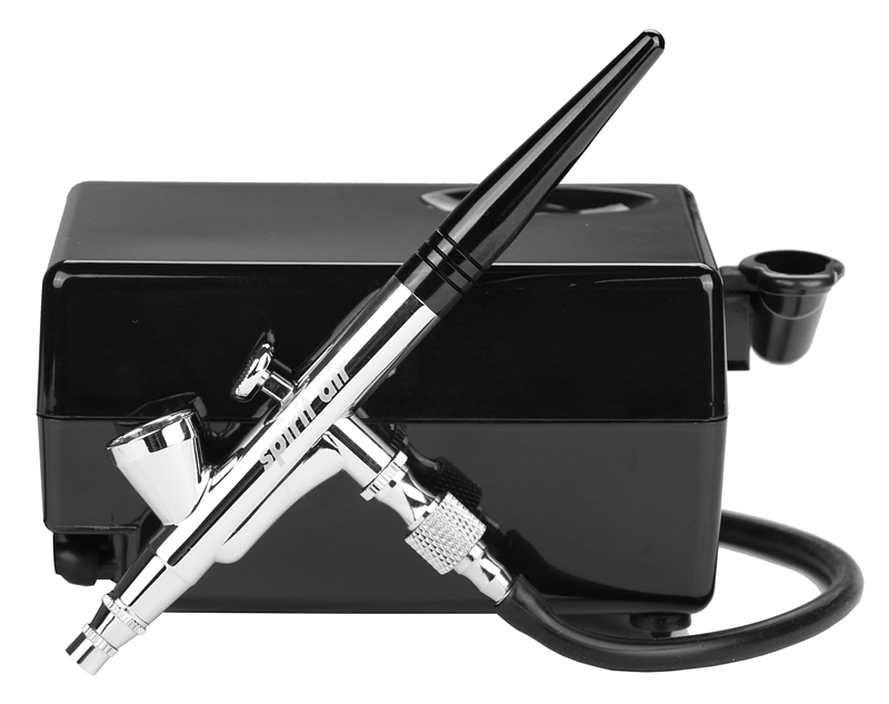 Kit aérographe professionnel B - Airbrush Kit With Mini Compressor avis et prix