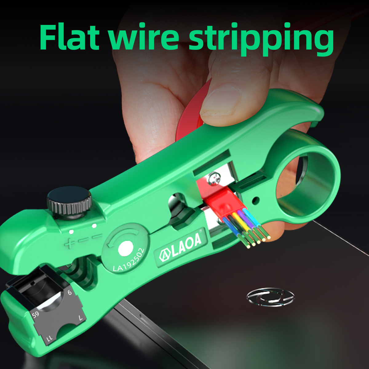LAOA Dénudeur de câbles coaxia - Automatic Wire Stripper Cutter avis et prix