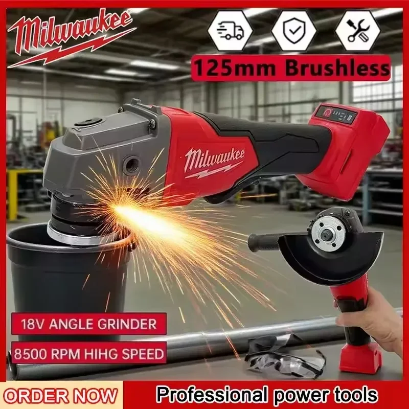 Nouvelle meuleuse d'angle Milw - Brushless Angle Grinder Battery Powered avis et prix
