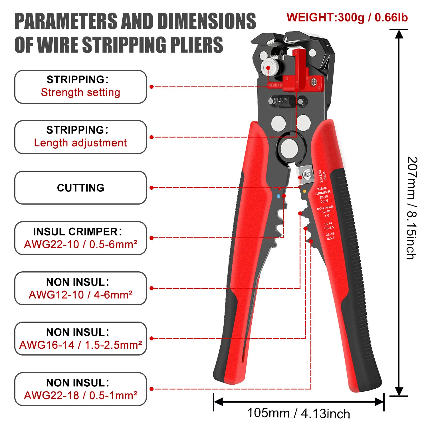 Pince à dénuder auto-ajustable - Automatic Wire Stripper Cutter avis et prix